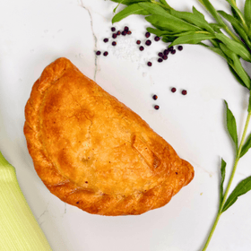 Tarragon Chicken and Leek Pasty, by the Proper Pasty Company