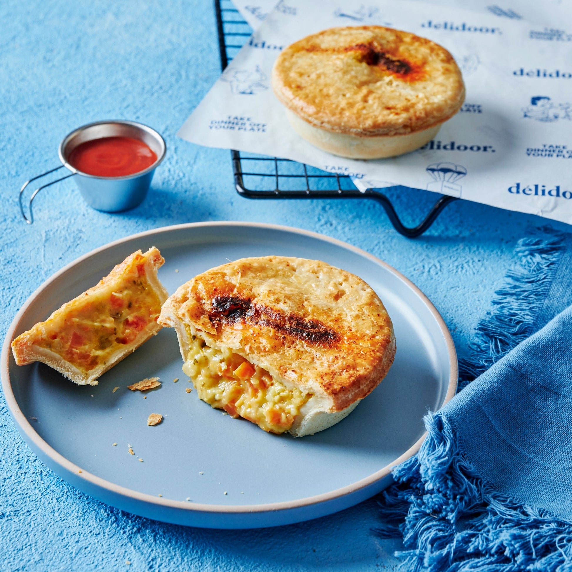 Quiche / Pie / breads Vegetable Pie *2