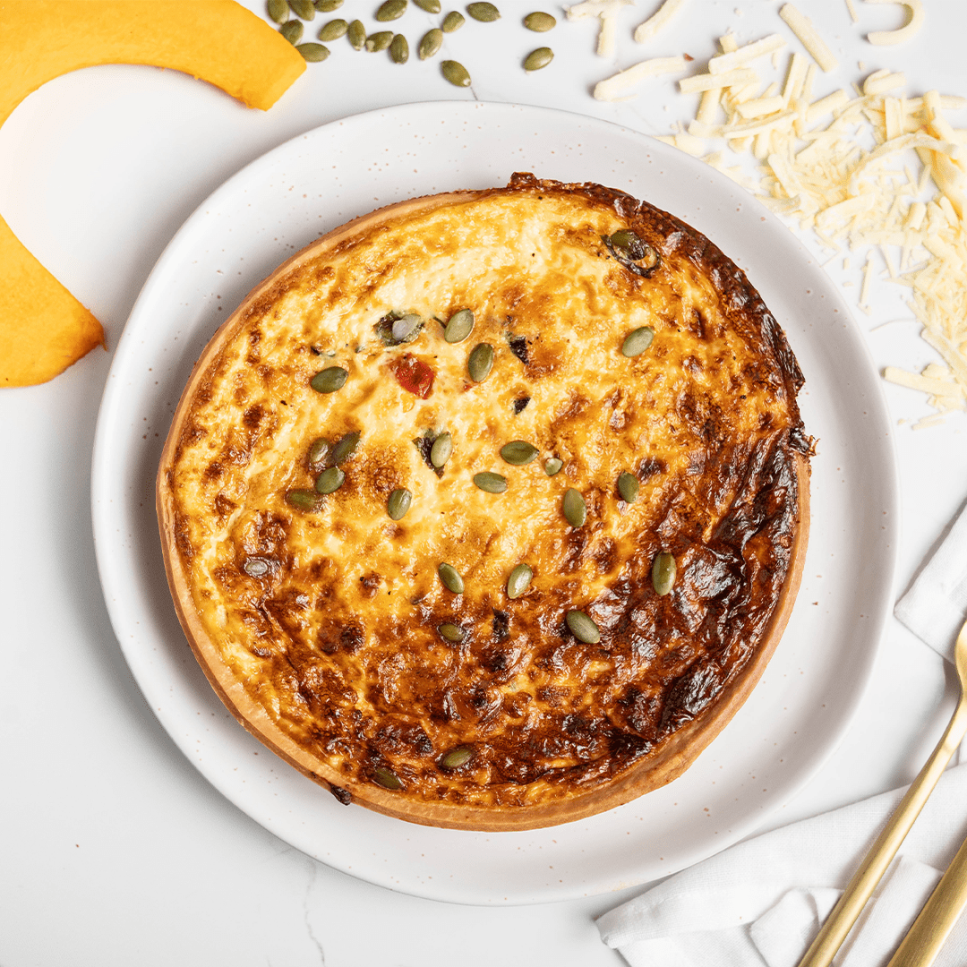 Quiche / Pie Pumpkin Quiche  Family Size