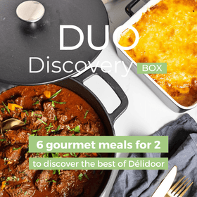 Duo Discovery Box, 6 gourmet meals for 2