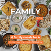 Ready to eat Meal Family Discovery Box, 6 meals for 4