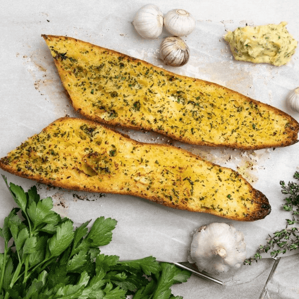 Ready to eat Meal Home Made Garlic Bread