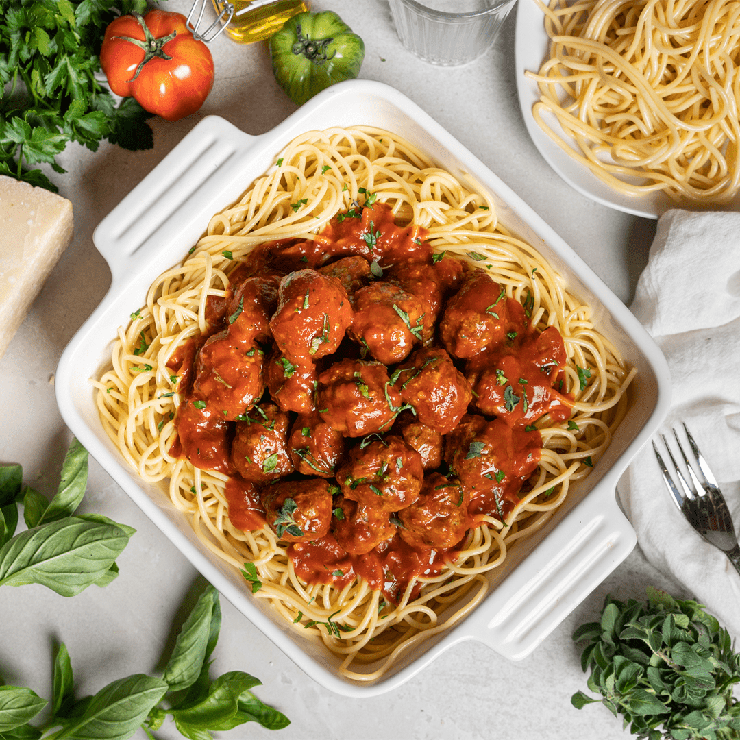 Ready to eat Meal Italian Meatballs, Family Size