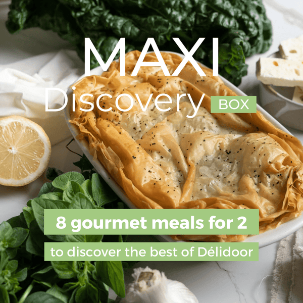 Ready to eat Meal Maxi Discovery Box, 8 gourmet meals for 2