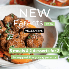 New Parents Ready Meals box - Vegetarian