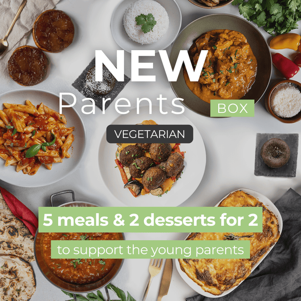 Ready to eat Meal New Parents Ready Meals box - Vegetarian