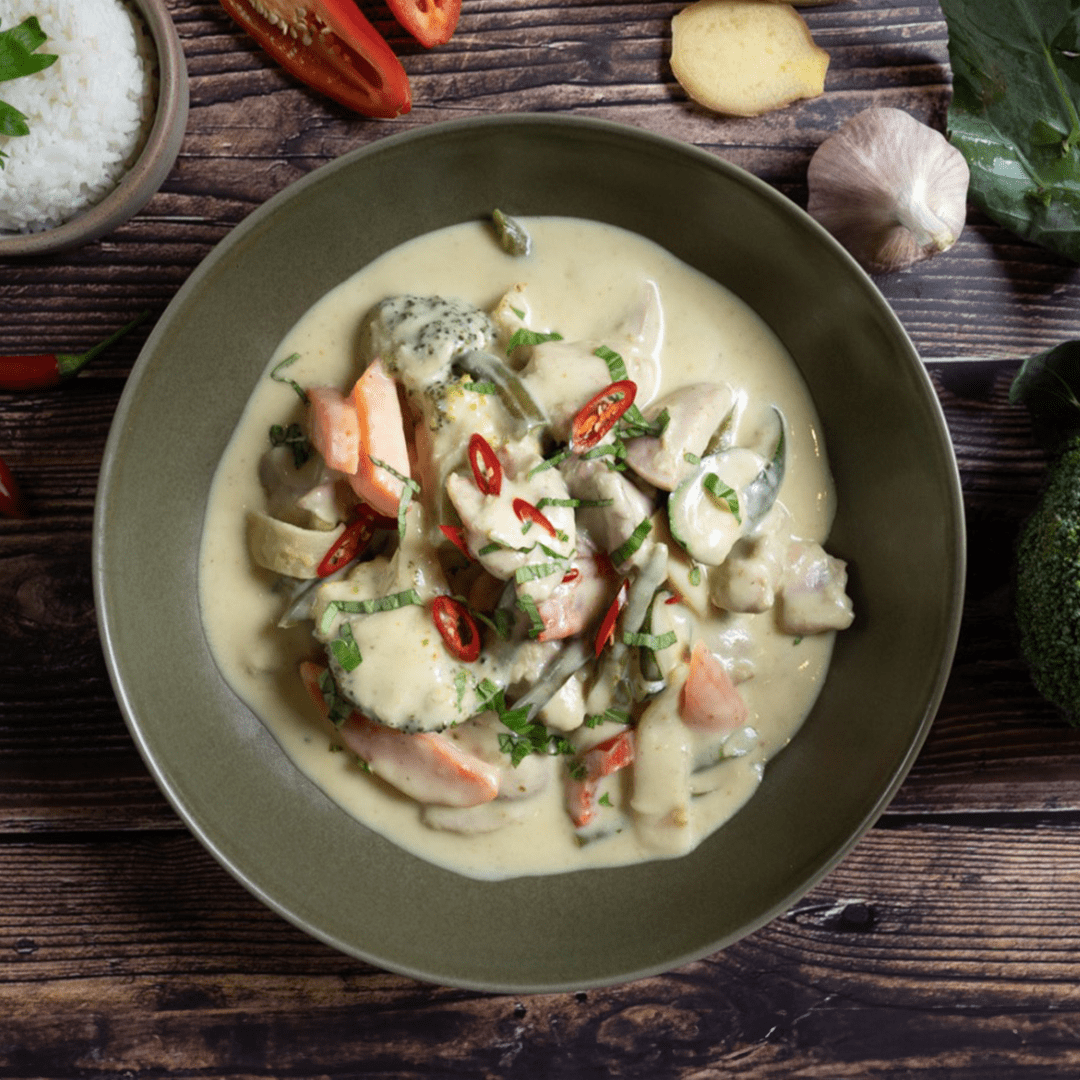 Ready to eat Meal Thai Green Chicken Curry