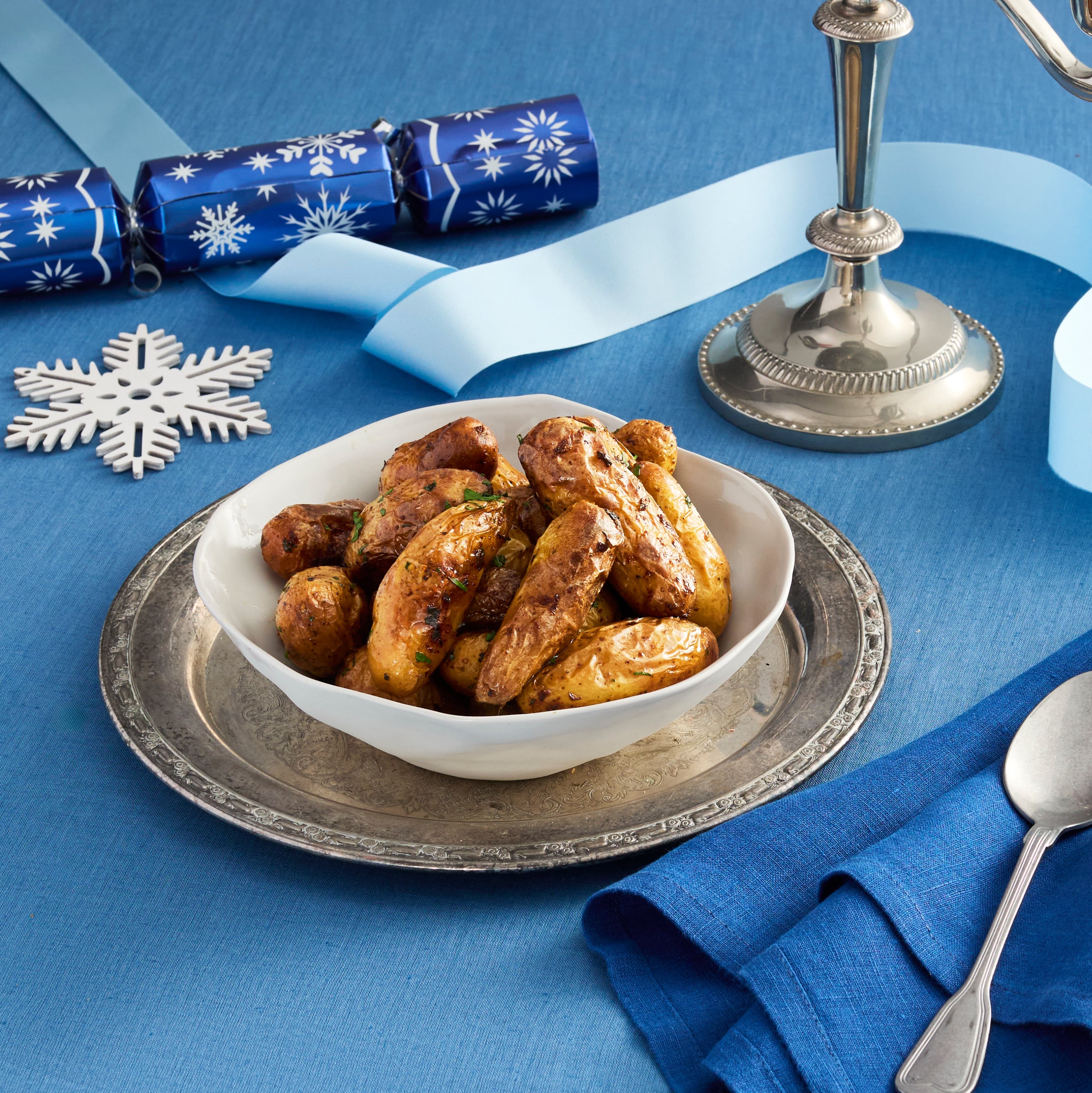 Roasted garlic and rosemary kipfler potatoes – Délidoor
