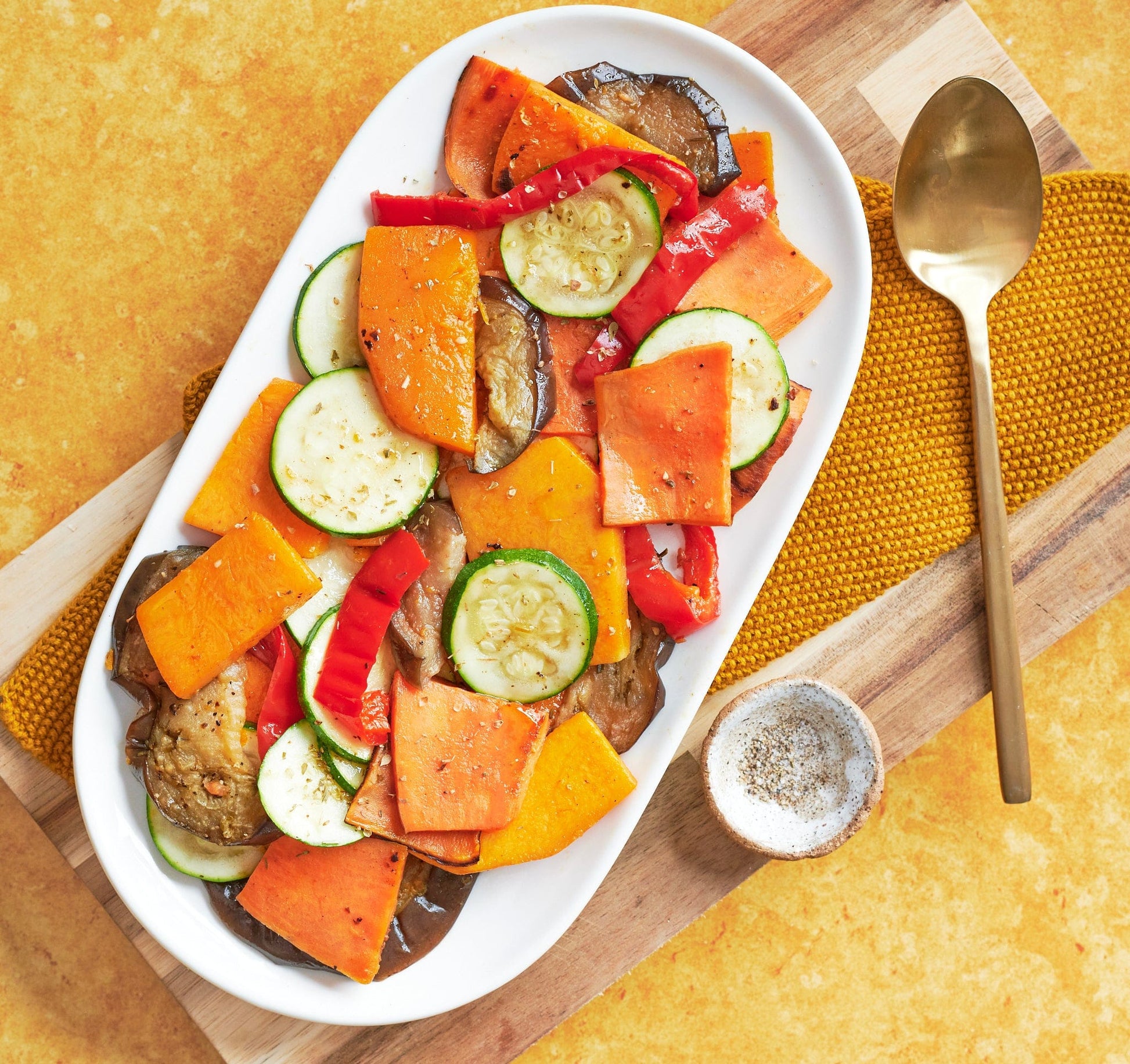 Side Roasted Mediterranean Vegetables