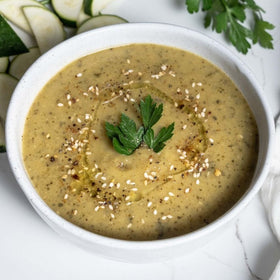Middle Eastern Zucchini Soup