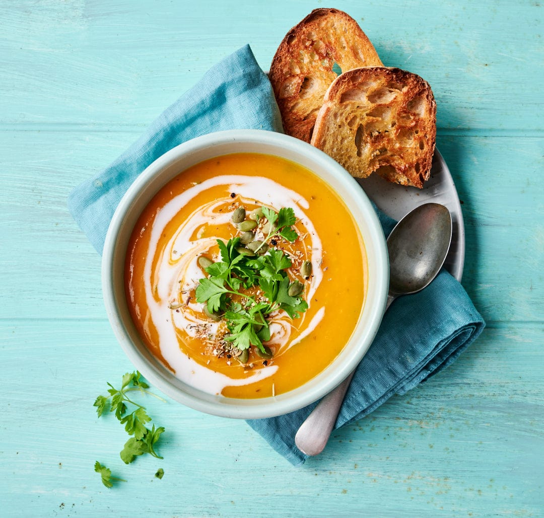 Soup Pumpkin and Coriander Soup