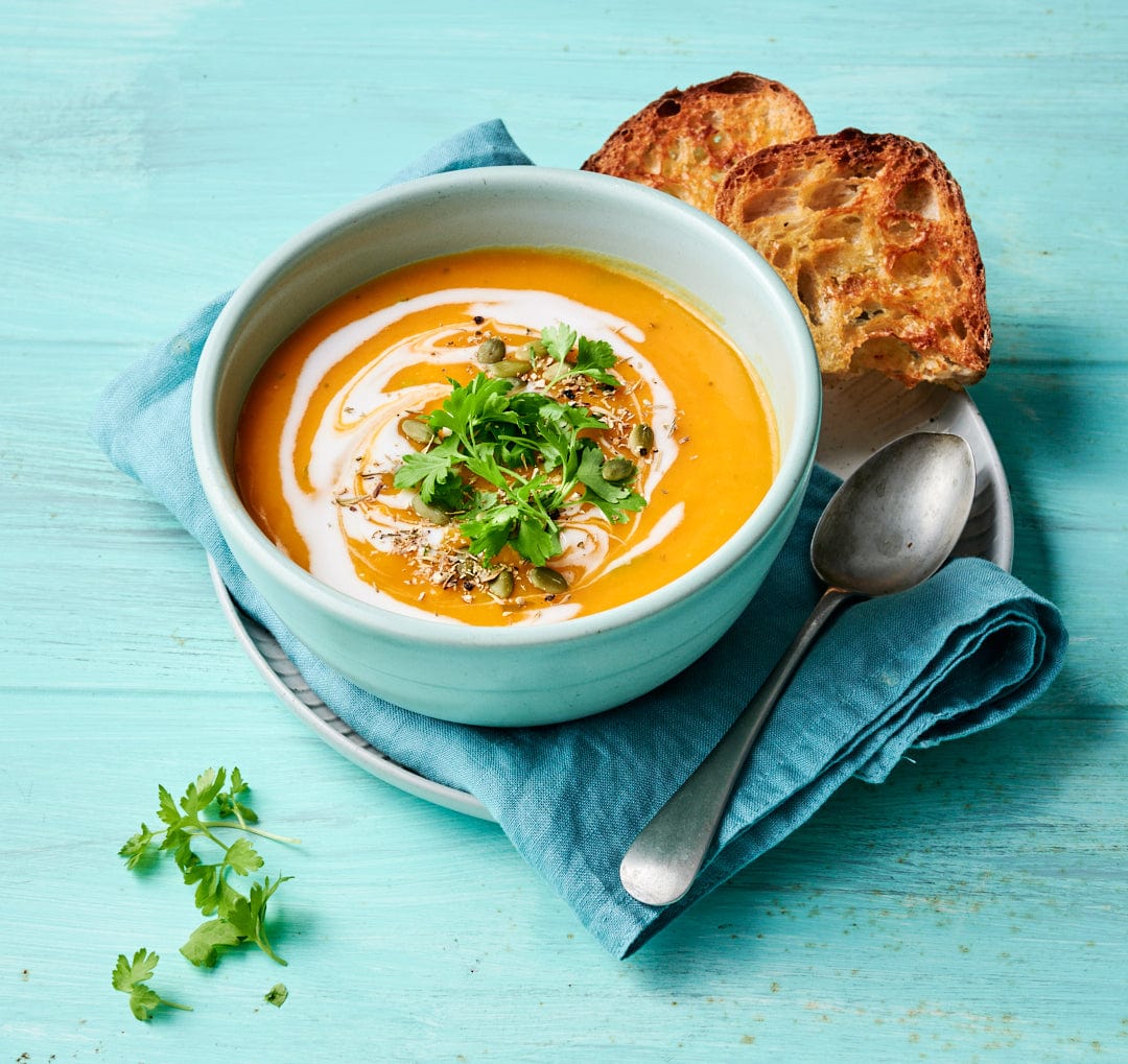 Soup Pumpkin and Coriander Soup