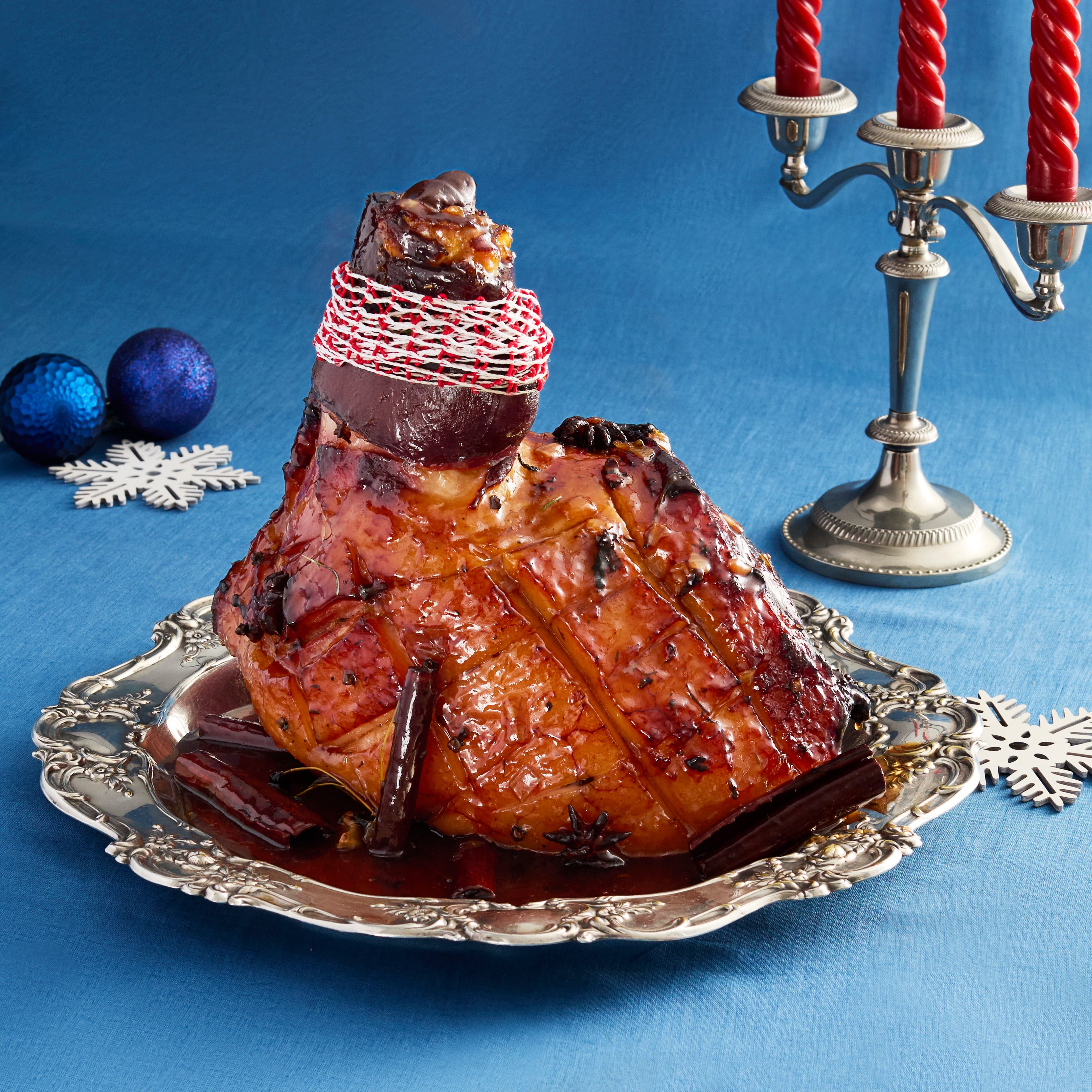 5kg Christmas ham ready to glaze, delivered fresh – Délidoor Christmas
