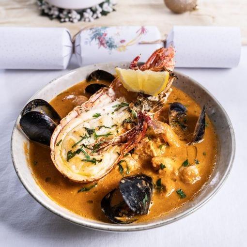Bouillabaisse Deluxe with Lobster, 2 persons