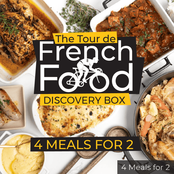 Ready to eat Meal Discovery Box Tour de France, 4 meals for 2