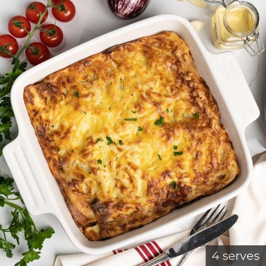 Ready to eat Meal Vegetarian Lasagna Family Size